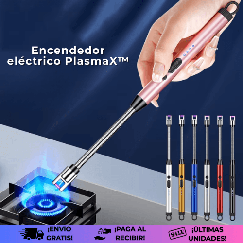 PlasmaX™ | El encendedor eléctrico que puedes recargar de por vida