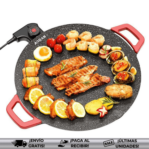 GrillPro® | Sartén eléctrico que revoluciona la cocina en tu mesa
