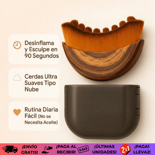 Zentia®| Cepillo drenaje para rostro ¡OFERTA 2X1!