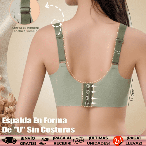 Zenith™ OFERTA 2X1 | Sujetador push-up sin costuras con efecto moldeador