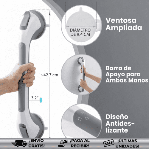 Lumelle™ ¡Oferta 2x1! |  Barras de agarre para baño anticaídas