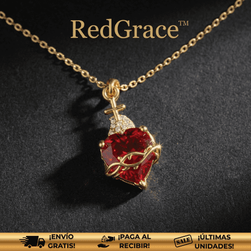 RedGrace™ | Collar sagrado corazón de jesús + Caja de regalo