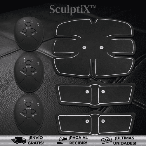 SculptiX™ | Estimulador muscular recargable para tonificar