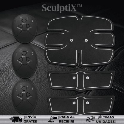 SculptiX™ | Estimulador muscular recargable para tonificar