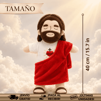 Peluche MyJesús™ | Un Abrazo de fé, consuelo y paz interior