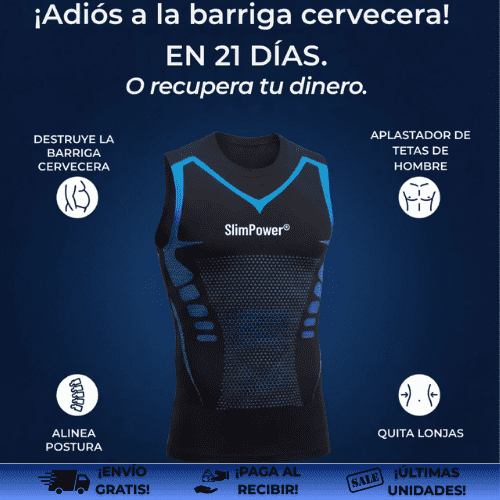 SlimPower® | Camisilla para eliminar barriga ¡OFERTA 2X1!