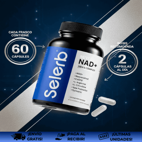 Selerb®| Pastillas de complejo avanzado para reactivación masculina total