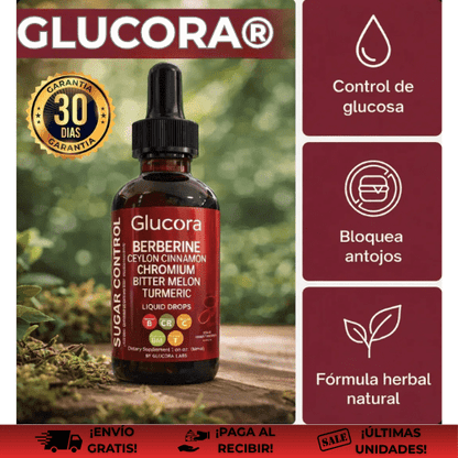 GLUCORA®| Suplemento de control de glucosa
